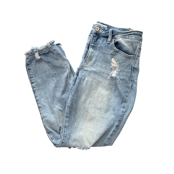 KanCan distressed cropped jeans - Picture 3 of 6
